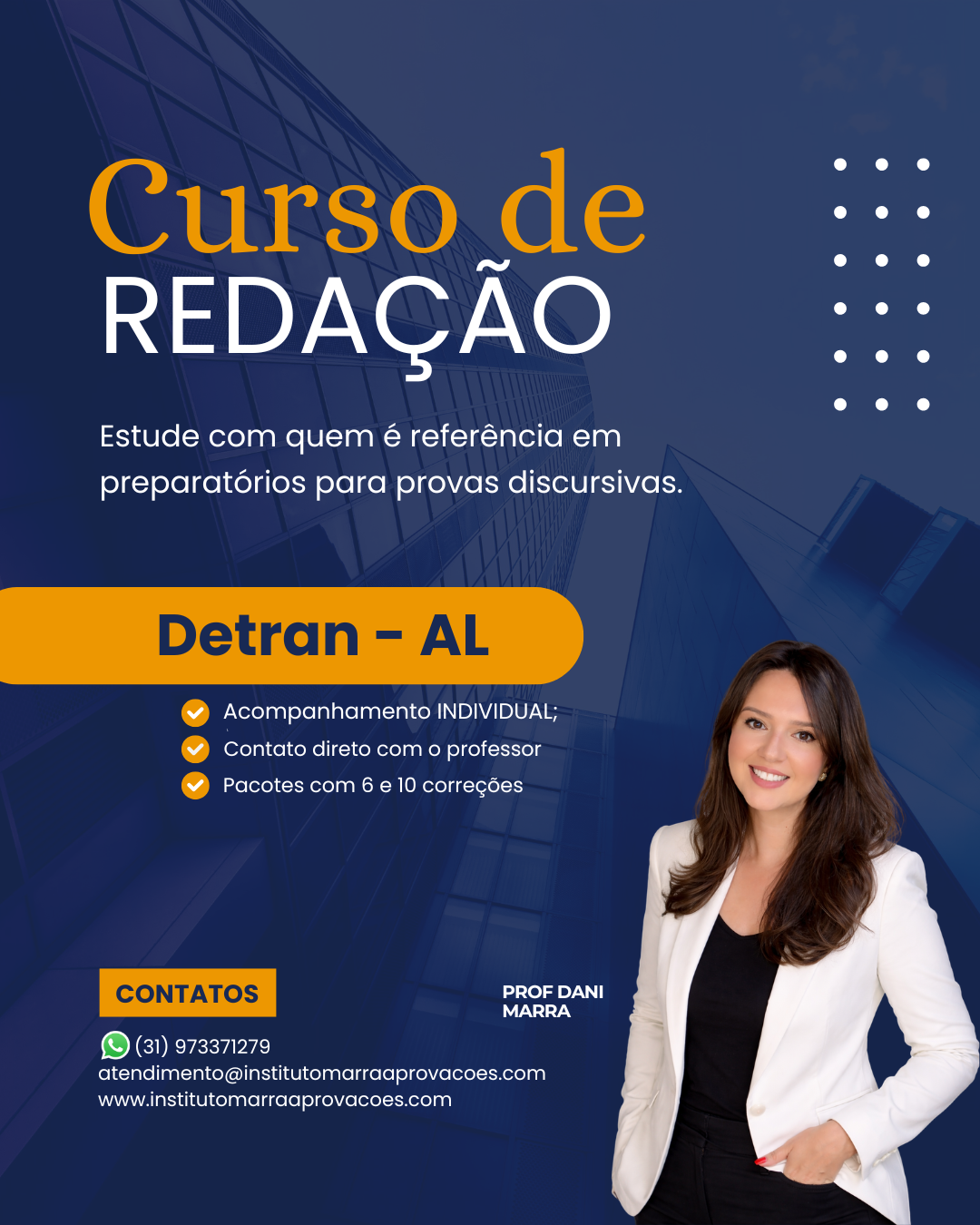 Curso de Redação para o Detran – Alagoas